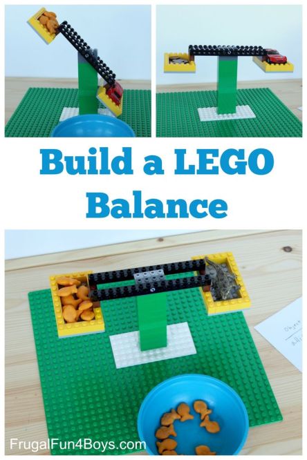 Build a Lego Balance by Frugal Fun 4 Boys