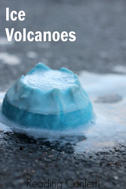 Ice Volcanoes by Reading Confetti