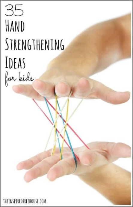 35 Hand Strengthening Ideas for Kids by The Inspired Treehouse
